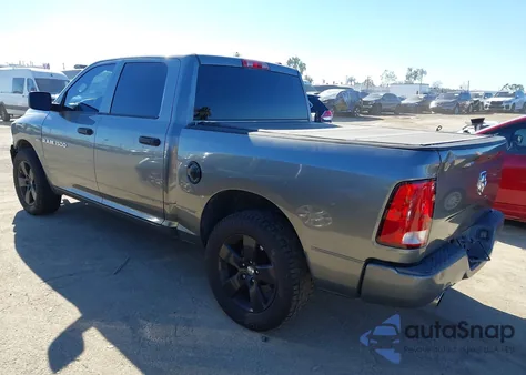 2012 Ram 1500 St из США, поврежденный, VIN 1C6RD6KT2CS321026